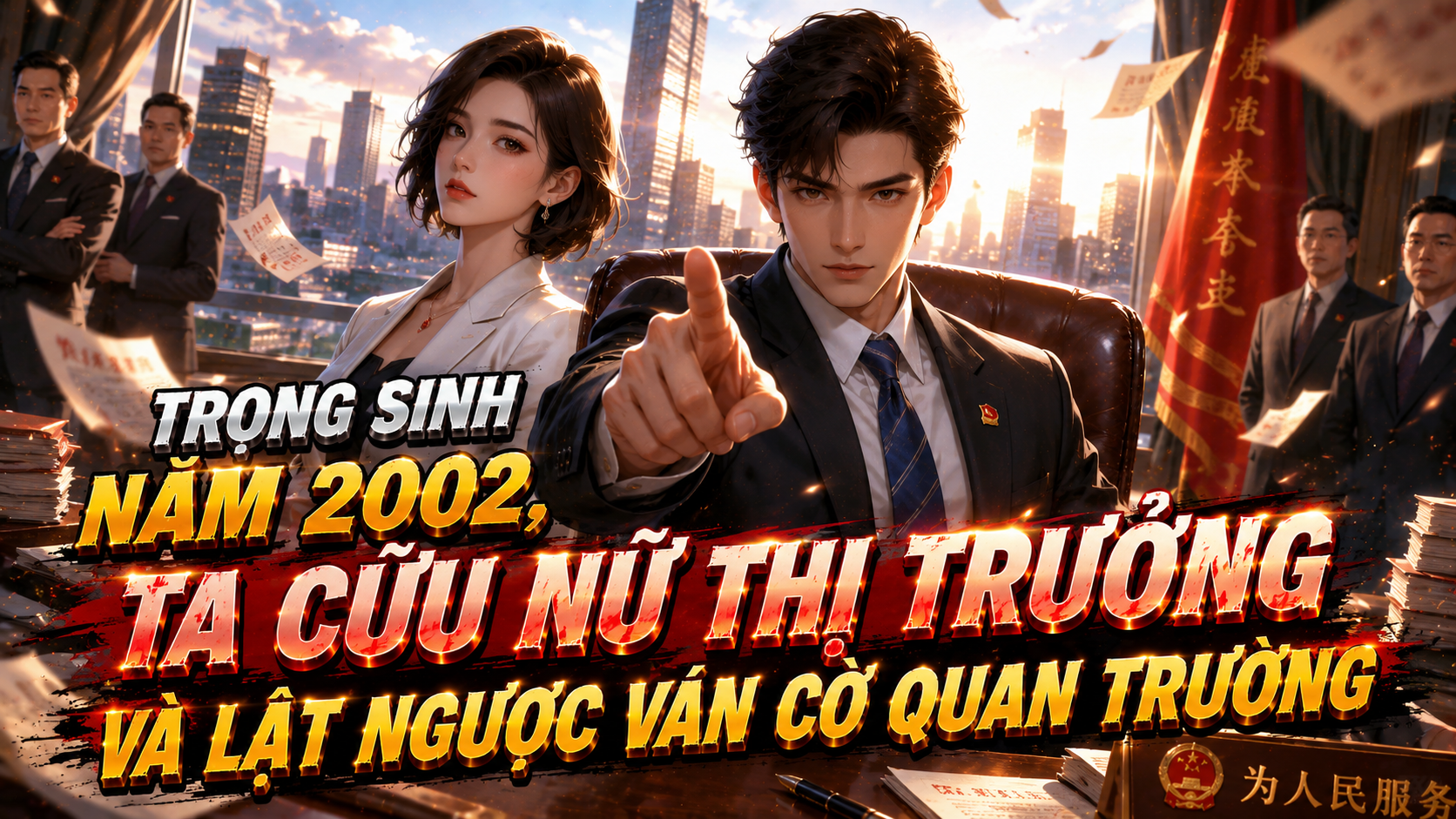 TRỌNG SINH NĂM 2002 TA CỨU NỮ THỊ TRƯỞNG VÀ LẬT NGƯỢC VÁN CỜ QUAN TRƯỜNG