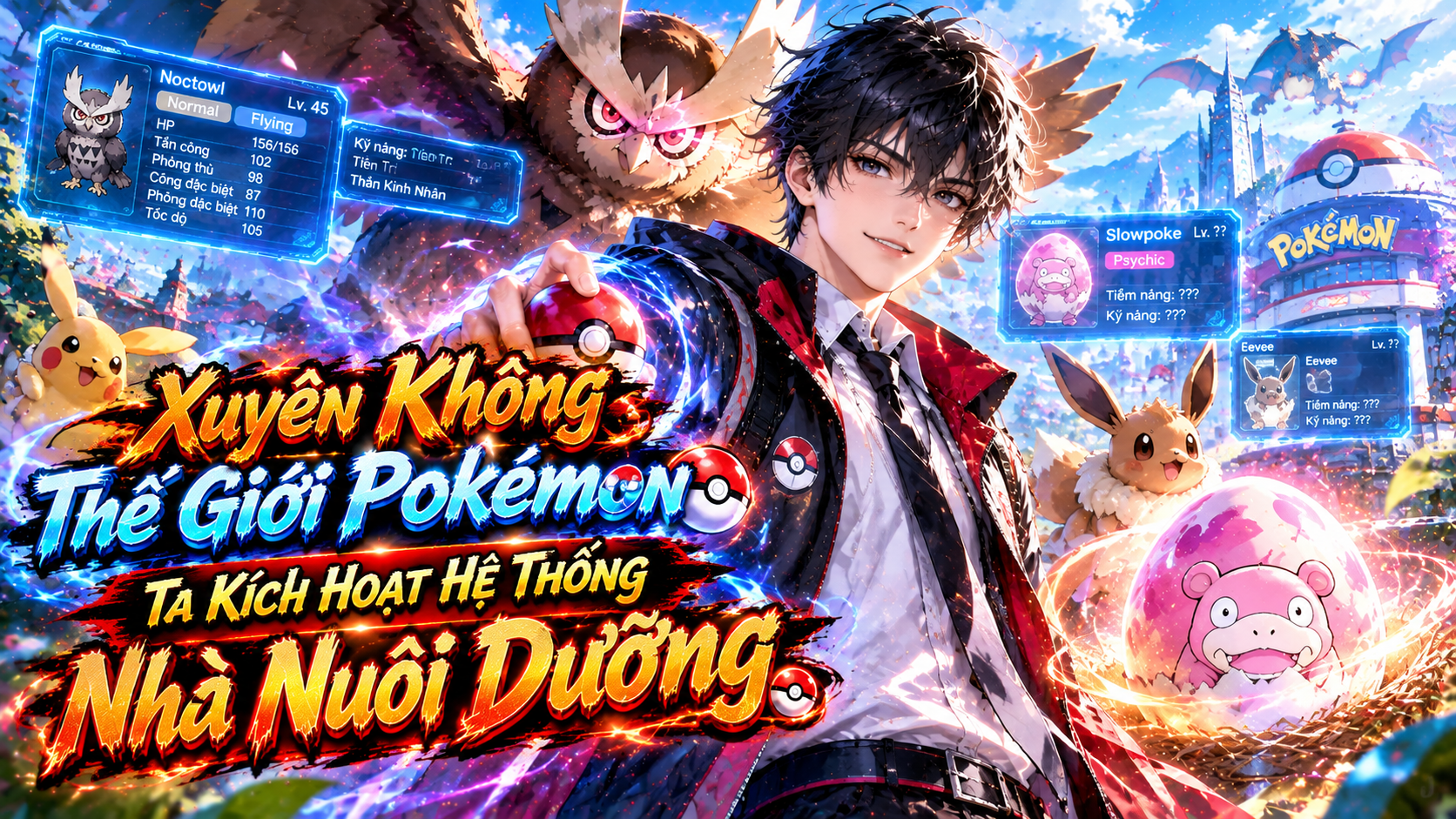 Xuyên Không Thế Giới Pokémon, Ta Kích Hoạt Hệ Thống Nhà Nuôi Dưỡng