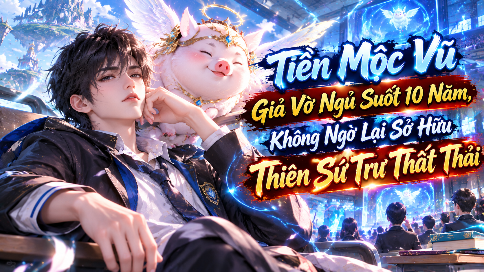Tiền Mộc Vũ Giả Vờ Ngủ Suốt 10 Năm, Không Ngờ Lại Sở Hữu Thiên Sứ Trư Thất Thải