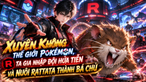Xuyên Không Thế Giới Pokémon, Ta Gia Nhập Đội Hỏa Tiễn Và Nuôi Rattata Thành Bá Chủ cover