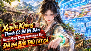 XUYÊN KHÔNG THÀNH CÔ BÉ BỊ BÁN NÀNG MANG KHÔNG GIAN HIỆN ĐẠI ĐỔI ĐỜI BÁO THÙ TẤT CẢ cover