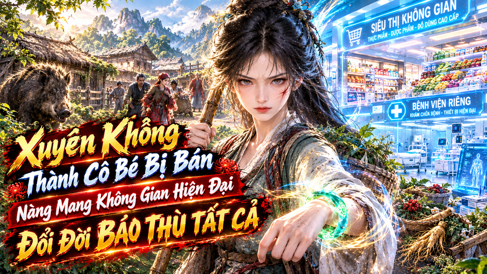 XUYÊN KHÔNG THÀNH CÔ BÉ BỊ BÁN NÀNG MANG KHÔNG GIAN HIỆN ĐẠI ĐỔI ĐỜI BÁO THÙ TẤT CẢ