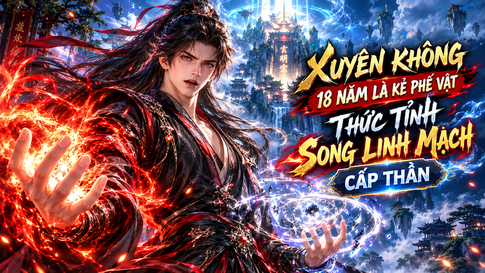 XUYÊN KHÔNG 18 NĂM LÀ KẺ PHẾ VÂT THỨC TỈNH SONG LINH MẠCH CẤP THẦN