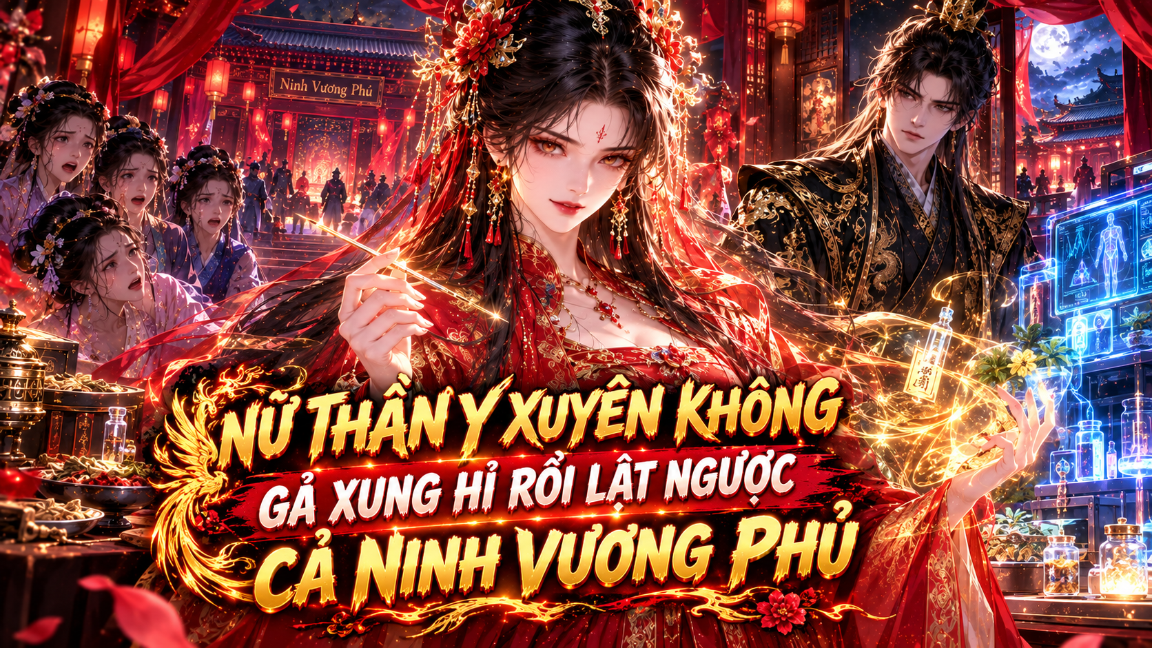 NỮ THẦN Y XUYÊN KHÔNG, GẢ XUNG HỈ RỒI LẬT NGƯỢC CẢ NINH VƯƠNG PHỦ thumbnail