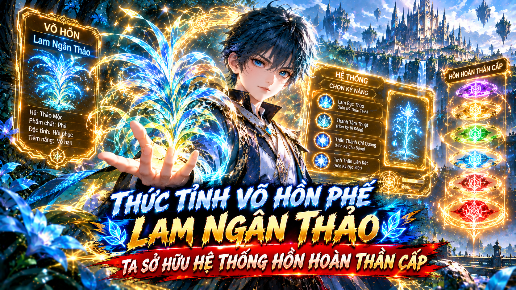 THỨC TỈNH VÕ HỒN PHẾ LAM NGÂN THẢO, TA SỞ HỮU HỆ THỐNG HỒN HOÀN THẦN CẤP thumbnail