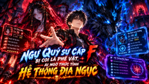 Ngự Quỷ Sư Cấp F Bị Coi Là Phế Vật, Ai Ngờ Thức Tỉnh Hệ Thống Địa Ngục cover
