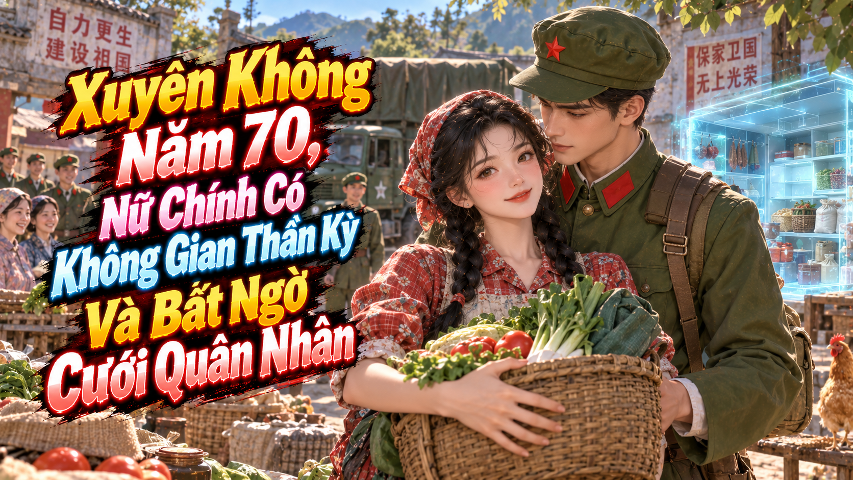 Xuyên Không Năm 70, Nữ Chính Có Không Gian Thần Kỳ Và Bất Ngờ Cưới Quân Nhân thumbnail