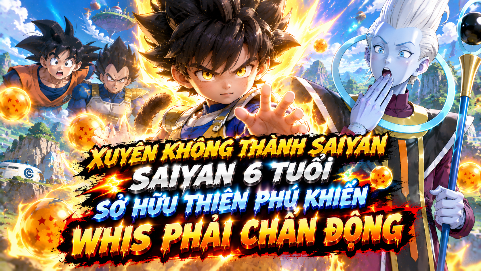 Xuyên Không Thành SaiyanSaiyan 6 Tuổi Sở Hữu Thiên Phú Khiến Whis Phải Chấn Động thumbnail