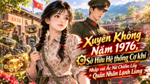 Xuyên Không Năm 1976, Sở Hữu Hệ thống Cơ khí Nhập vai Ác Nữ Chiếm Lấy Quân Nhân Lạnh Lùng cover