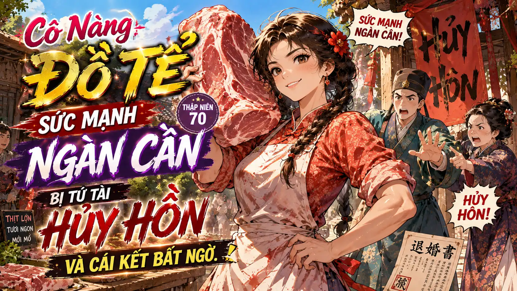 Cô Nàng Đồ Tể Sức Mạnh Ngàn Cân: Bị Tú Tài Hủy Hôn Và Cái Kết Bất Ngờ
