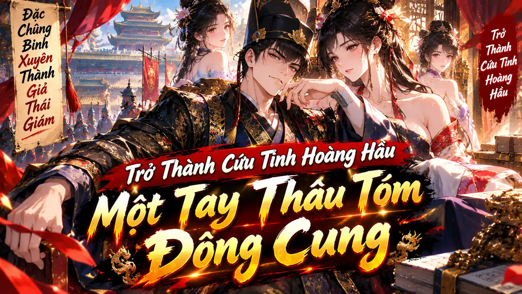 Đặc Chủng Binh Xuyên Thành Giả Thái Giám: Trở Thành Cứu Tinh Hoàng Hầu Một Tay Thâu Tóm Đông Cung thumbnail