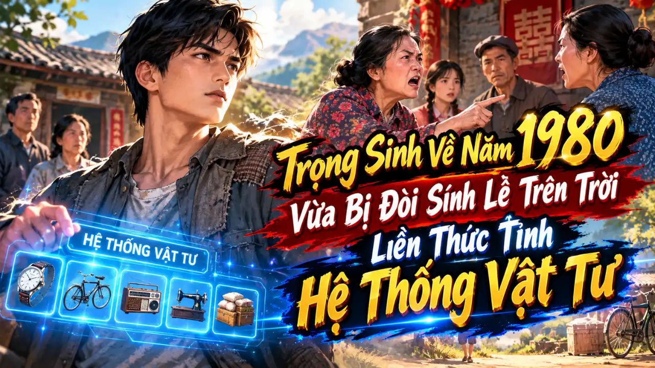 Trọng Sinh Về Năm 1980, Vừa Bị Đòi Sính Lễ Trên Trời Liền Thức Tỉnh Hệ Thống Vật Tư