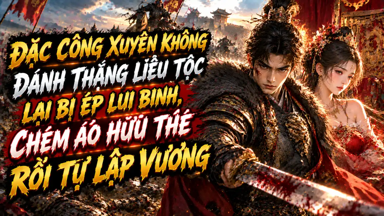 Đặc Công Xuyên Không Đánh Thắng Liêu Tộc Lại Bị Ép Lui Binh, Chém Áo Hưu Thê Rồi Tự Lập Vương thumbnail
