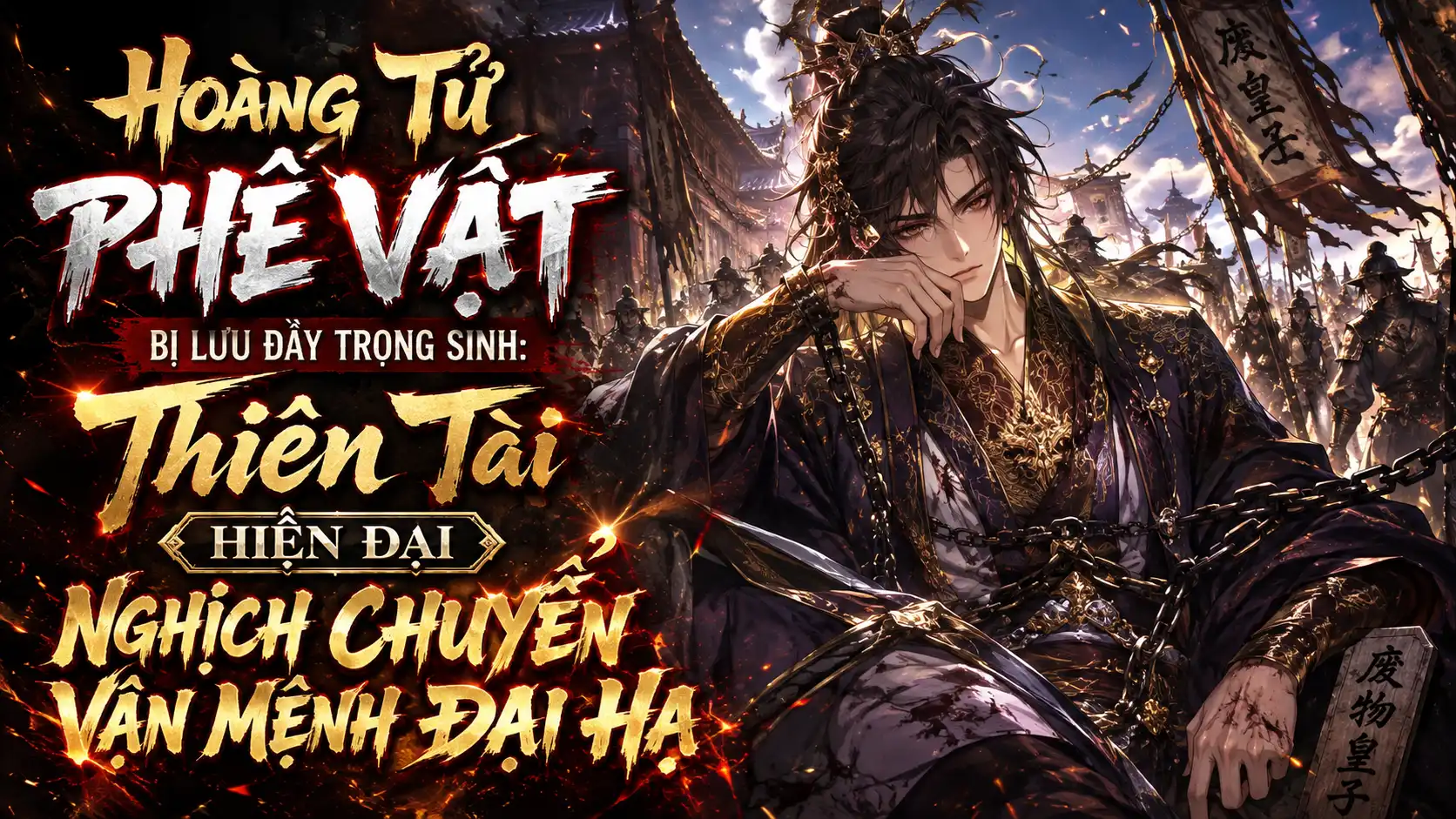 Hoàng Tử Phế Vật Bị Lưu Đầy Trọng Sinh: Thiên Tài Hiện Đại Nghịch Chuyển Vận Mệnh Đại Hạ thumbnail
