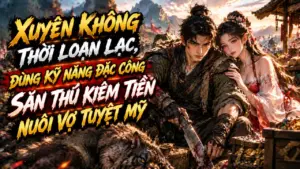 Xuyên Không Thời Loạn Lạc, Dùng Kỹ Năng Đặc Công Săn Thú Kiếm Tiền Nuôi Vợ Tuyệt Mỹ cover