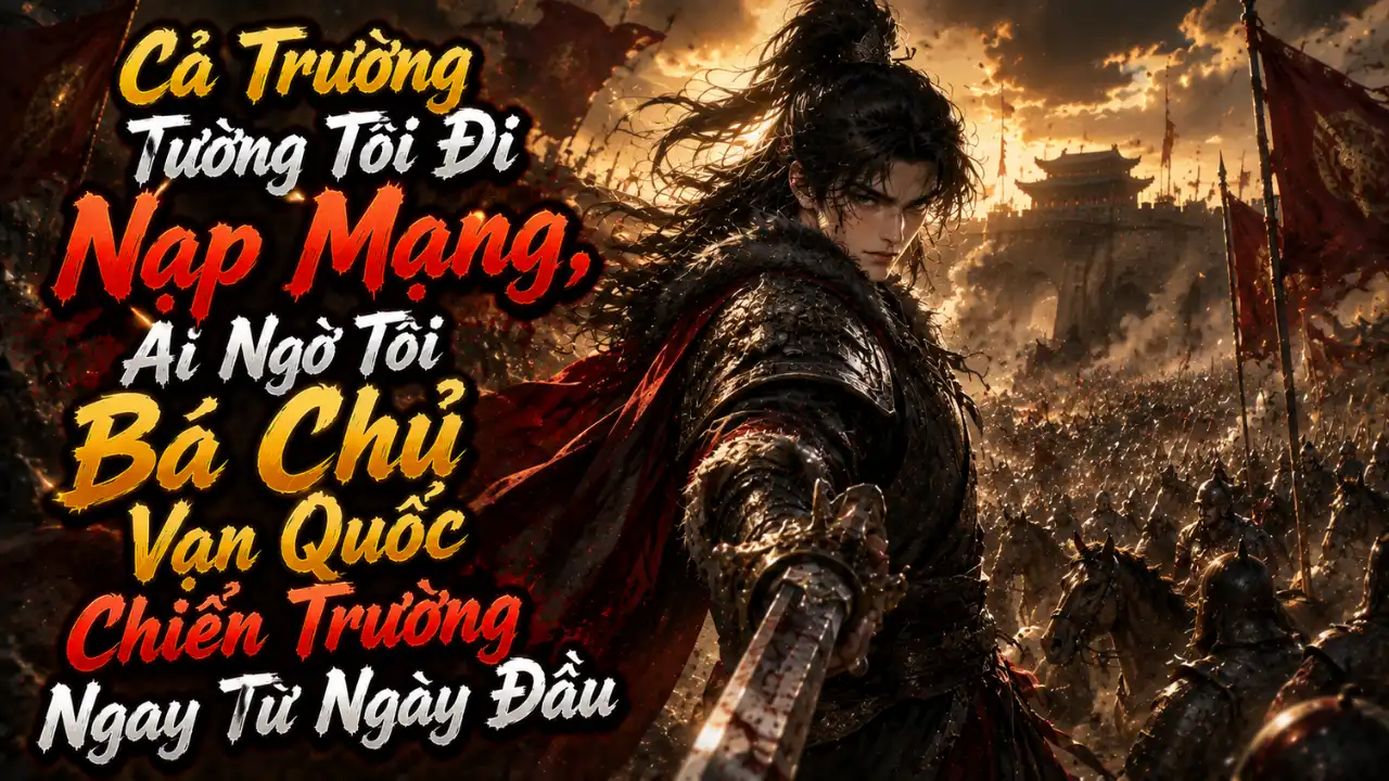 Cả Trường Tưởng Tôi Đi Nạp Mạng, Ai Ngờ Tôi Bá Chủ Vạn Quốc Chiến Trường Ngay Từ Ngày Đầu thumbnail