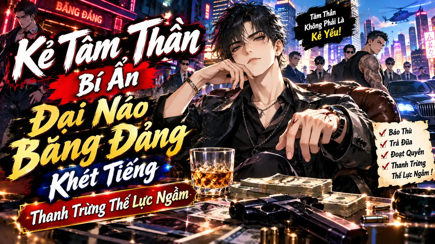 Kẻ Tâm Thần Bí Ẩn: Đại Náo Băng Đảng Khét Tiếng Thanh Trừng Thế Lực Ngầm thumbnail