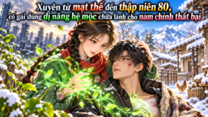 Xuyên từ mạt thế đến thập niên 80, cô gái dùng dị năng hệ mộc chữa lành cho nam chính thất bại cover
