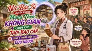 Nữ Bác Sĩ Xuyên Không: Mang Theo Không Gian Vượt Khó Thời Bao Cấp Dùng Y Thuật Hiện Đại Cứu cover