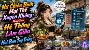 Nữ Chiến Binh Mạt Thế Xuyên Không: Mang Theo Hệ Thống Làm Giàu Từ Hai Bàn Tay Trắng cover