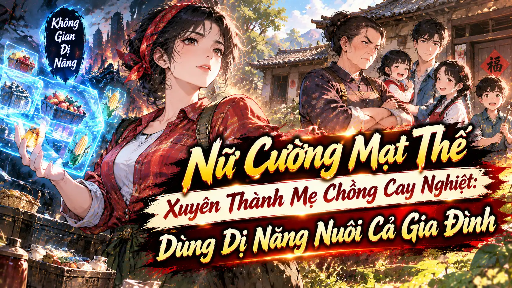Nữ Cường Mạt Thế Xuyên Thành Mẹ Chồng Cay Nghiệt: Dùng Dị Năng Nuôi Cả Gia Đình thumbnail