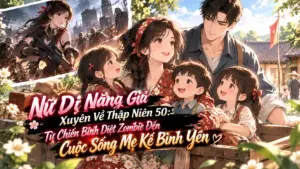 Nữ Dị Năng Giả Xuyên Về Thập Niên 50: Từ Chiến Binh Diệt Zombie Đến Cuộc Sống Mẹ Kế Bình Yên cover