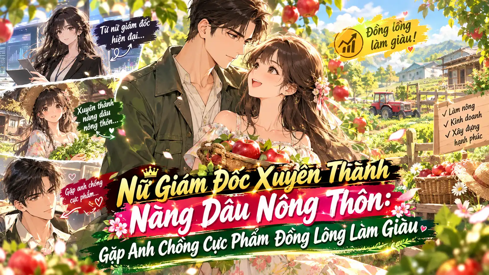 Nữ Giám Đốc Xuyên Thành Nàng Dâu: Nông Thôn Gặp Anh Chồng Cực Phẩm Đồng Lòng Làm Giàu