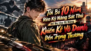 Tôi Bỏ 10 Năm Rèn Kỹ Năng Sát Thủ Để Bù Cho Dị Năng Khiến Kẻ Vô Danh Đến Trọng Thương cover