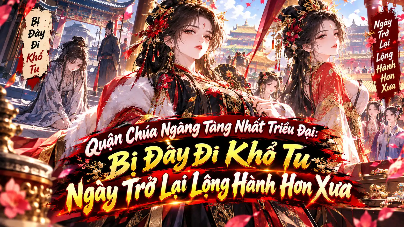 Quận Chúa Ngang Tàng Nhất Triều Đại: Bị Đày Đi Khổ Tu Ngày Trở Lại Lộng Hành Hơn Xưa