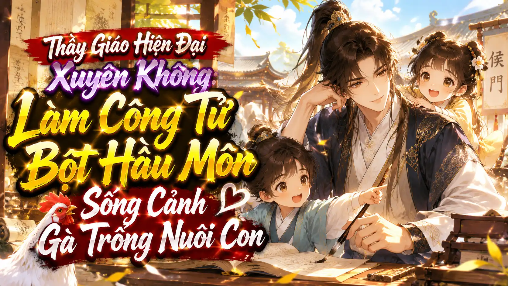Thầy Giáo Hiện Đại Xuyên Không: Làm Công Tử Bột Hầu Môn Sống Cảnh Gà Trống Nuôi Con thumbnail