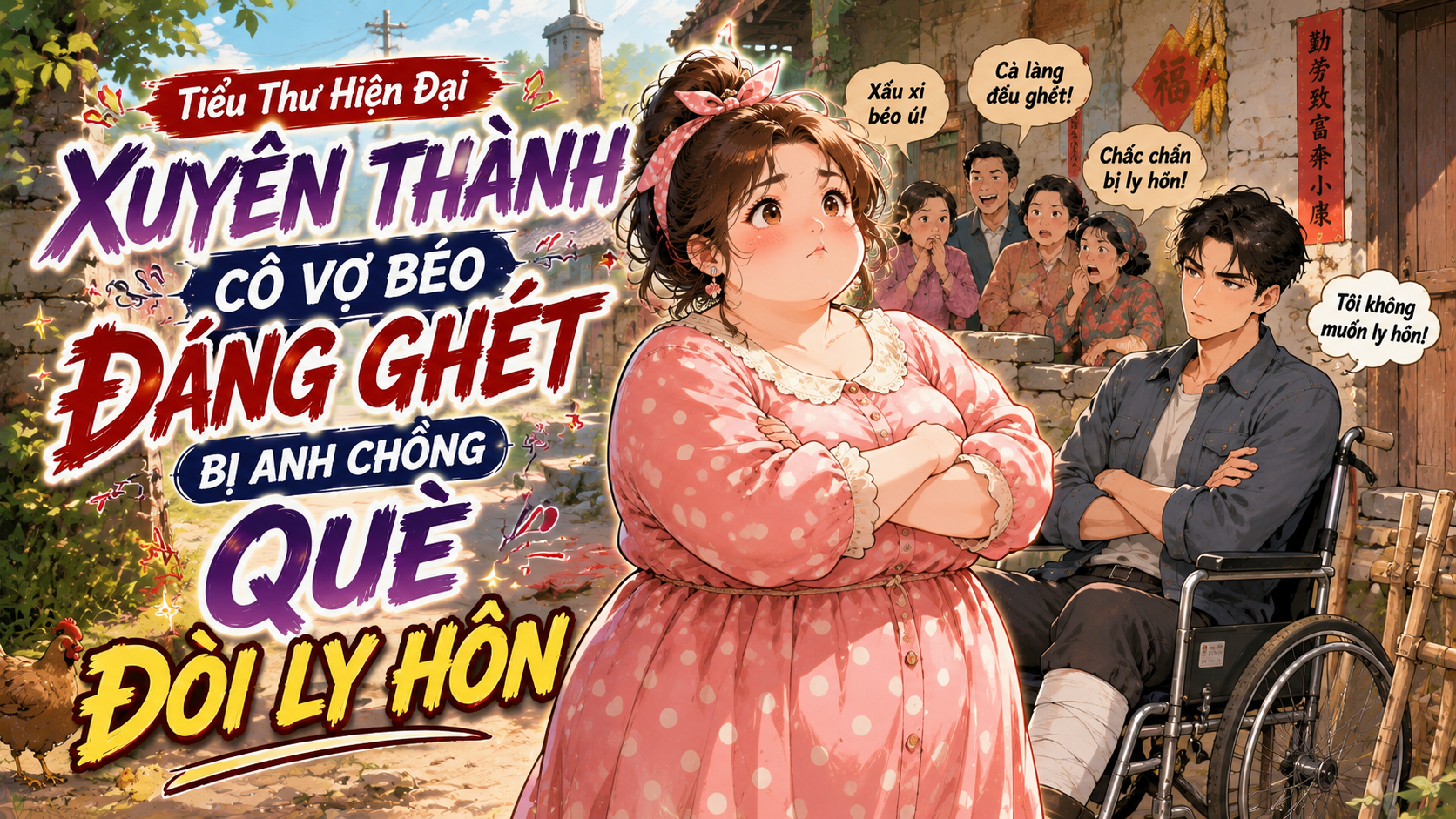 Tiểu Thư Hiện Đại Xuyên Thành Cô Vợ Béo: Đáng Ghét Bị Anh Chồng Què Đòi Ly Hôn thumbnail