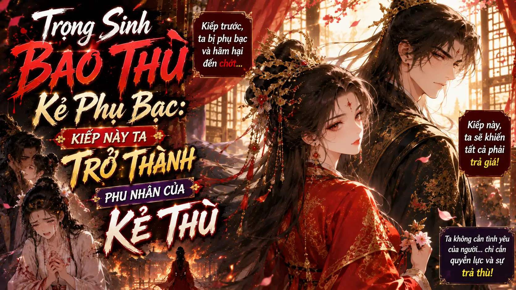 Trọng Sinh Báo Thù Kẻ Phụ Bạc: Kiếp Này Ta Trở Thành Phu Nhân Của Kẻ Thù