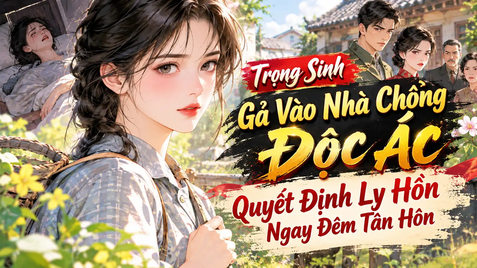 Trọng Sinh Gả Vào Nhà Chồng Độc Ác: Quyết Định Ly Hôn Ngay Đêm Tân Hôn thumbnail