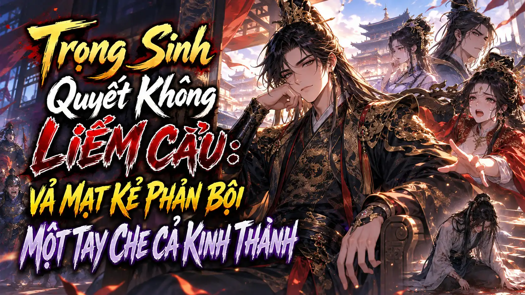 Trọng Sinh Quyết Không Liếm Cẩu: Vả Mạt Kẻ Phản Bội Một Tay Che Cả Kinh Thành thumbnail