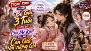 Trọng Sinh Thành Bé Gái 3 Tuổi: Ta Rời Bỏ Cha Mẹ Ruột Để Làm Con Gái Nhị Vương Gia cover
