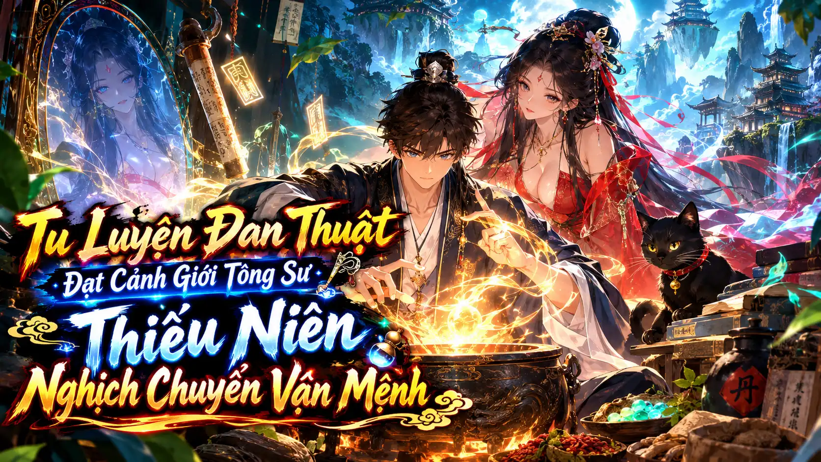 Tu Luyện Đan Thuật Đạt Cảnh Giới Tông Sư, Thiếu Niên Nghịch Chuyển Vận Mệnh thumbnail