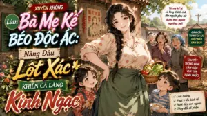 Xuyên Không Làm Bà Mẹ Kế Béo Độc Ác: Nàng Dâu Lột Xác Khiến Cả Làng Kinh Ngạc cover
