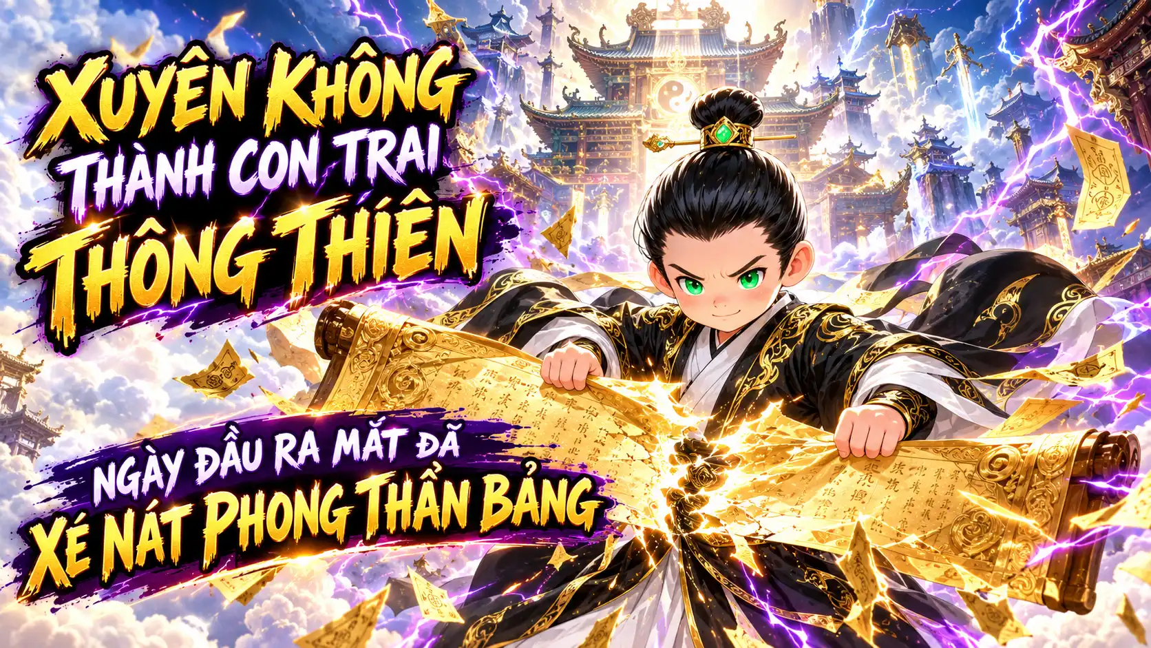 Xuyên Không Thành Con Trai Thông Thiên: Ngày Đầu Ra Mắt Đã Xé Nát Phong Thần Bảng thumbnail