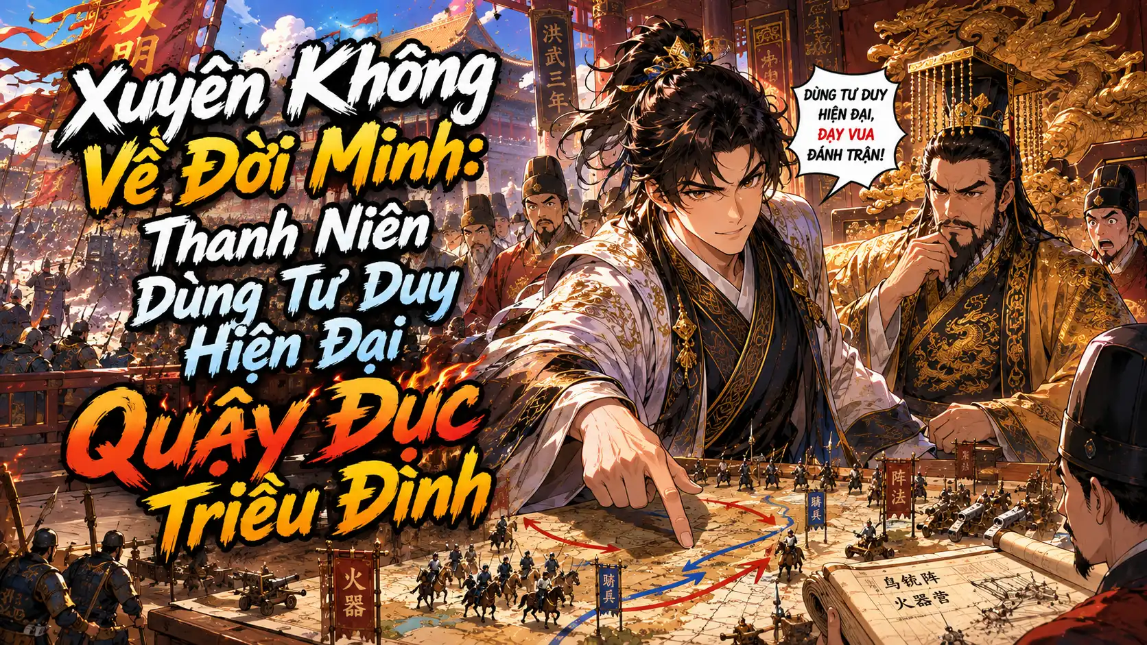 Xuyên Không Về Đời Minh: Thanh Niên Dùng Tư Duy Hiện Đại Quậy Đục Triều Đình thumbnail