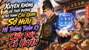 Xuyên Không Về Thời Đường Trở Thành Cẩu Quan: Sở Hữu Hệ Thống Thần Kỳ Cứu Đói Cả Huyện cover