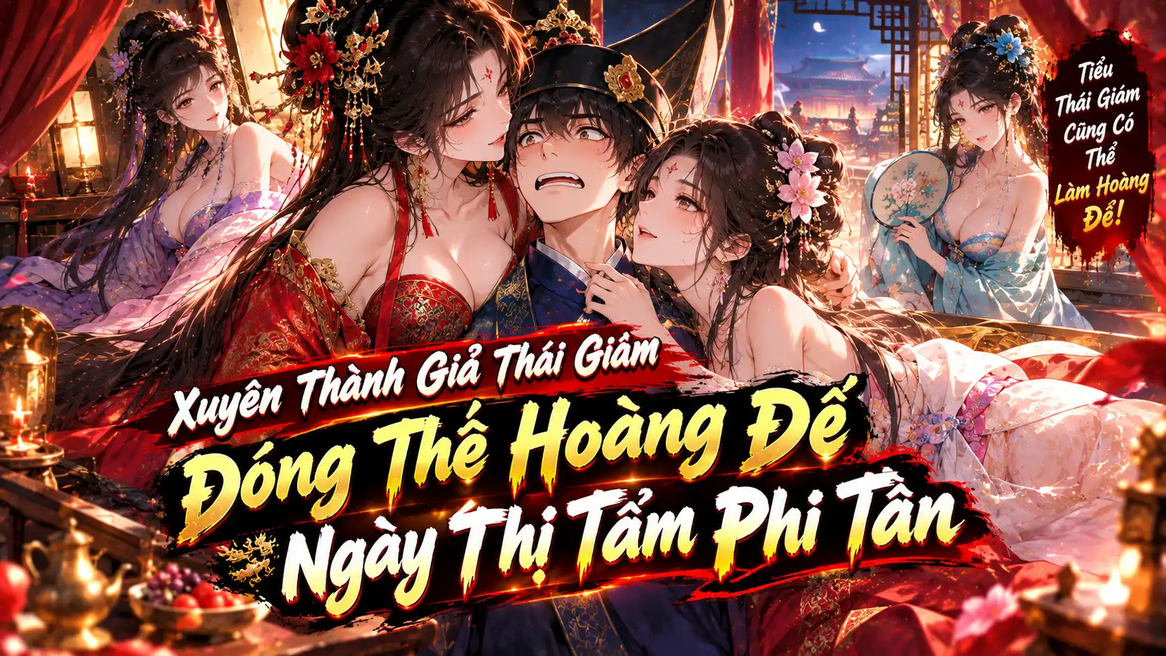 Xuyên Thành Giả Thái Giám: Đóng Thế Hoàng Đế Ngày Thị Tẩm Phi Tần thumbnail