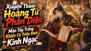 Xuyên Thành Hoàng Tử Phản Diện: Màn Tẩy Trắng Khiến Cả Triều Đình Kinh Ngạc cover