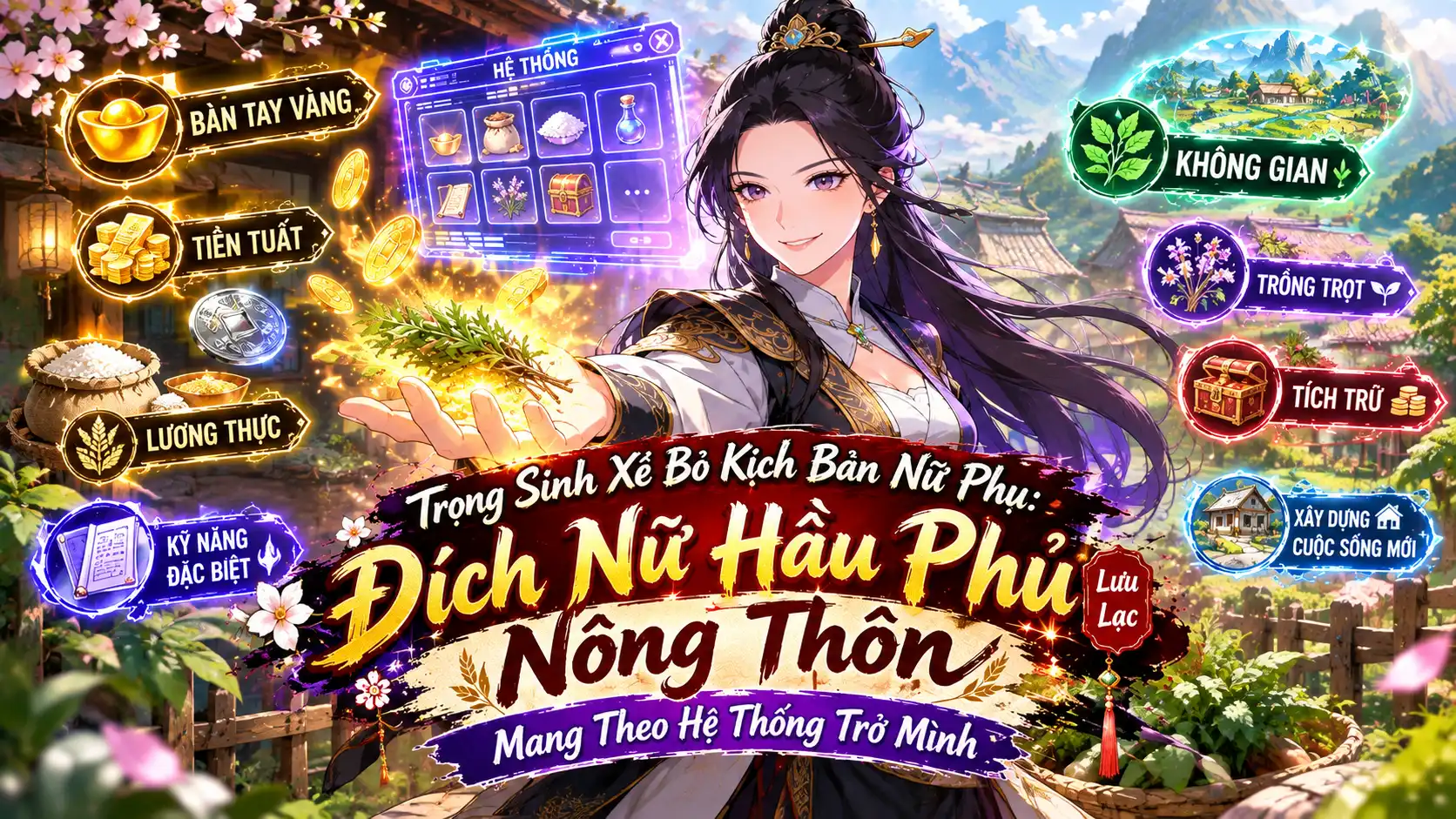 Trọng Sinh Xé Bỏ Kịch Bản Nữ Phụ Đích Nữ Hầu Phủ Lưu Lạc Nông Thôn Mang Theo Hệ Thống Trở Mình