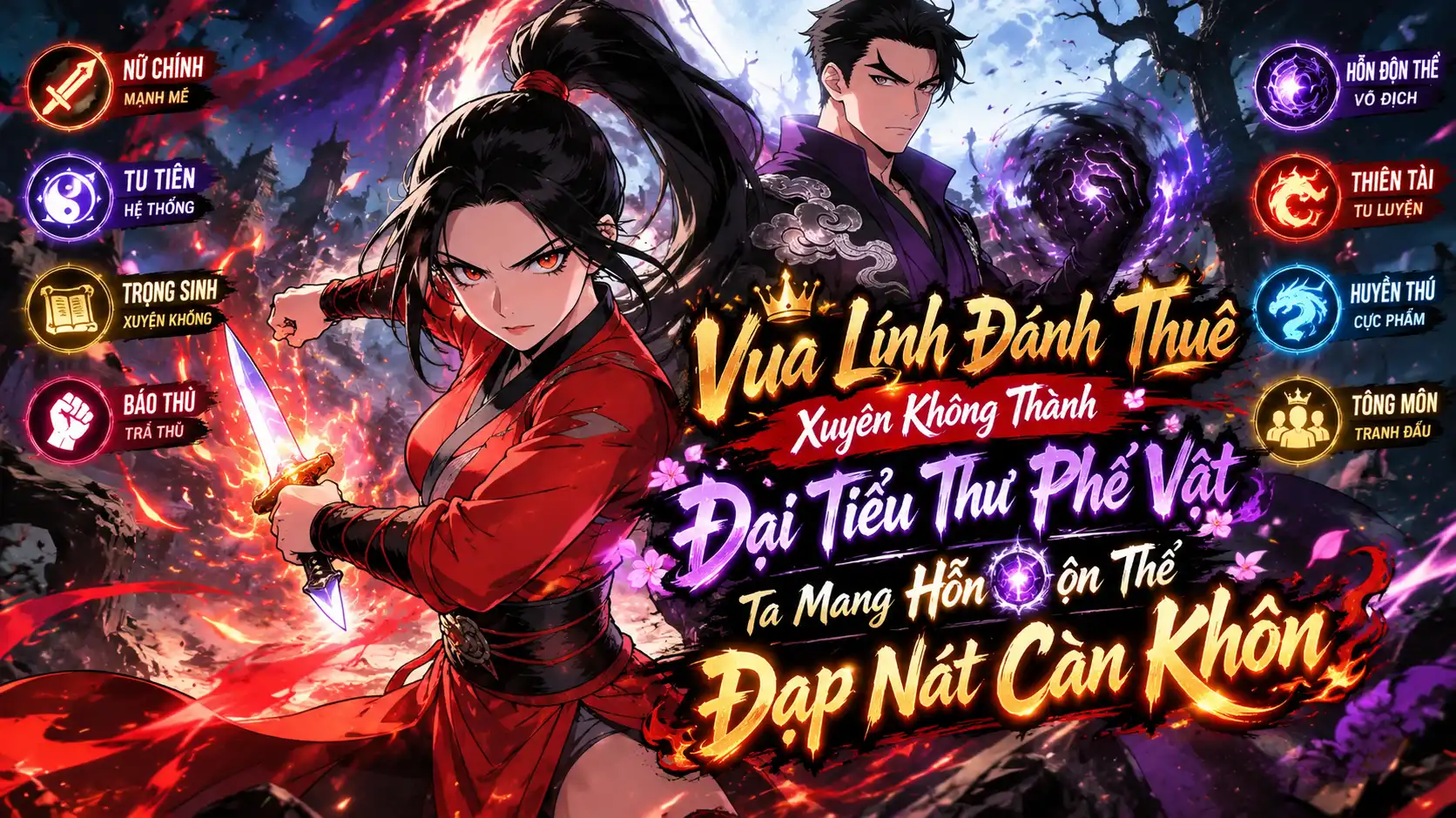 VUA LÍNH ĐÁNH THUÊ XUYÊN KHÔNG THÀNH ĐẠI TIỂU THƯ PHẾ VẬT TA MANG HỖN ĐỘN THỂ ĐẬP NÁT CÀN KHÔN