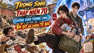 Trọng sinh trở lại thập niên 70 cô gái có không gian thông linh với hiện đại đá đít gã chồng tệ bạc cover