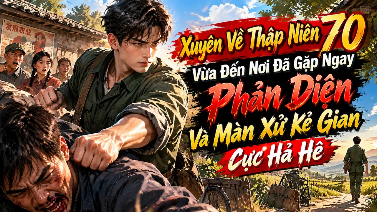 Xuyên Về Thập Niên 70, Vừa Đến Nơi Đã Gặp Ngay Phản Diện Và Màn Xử Kẻ Gian Cực Hả Hê