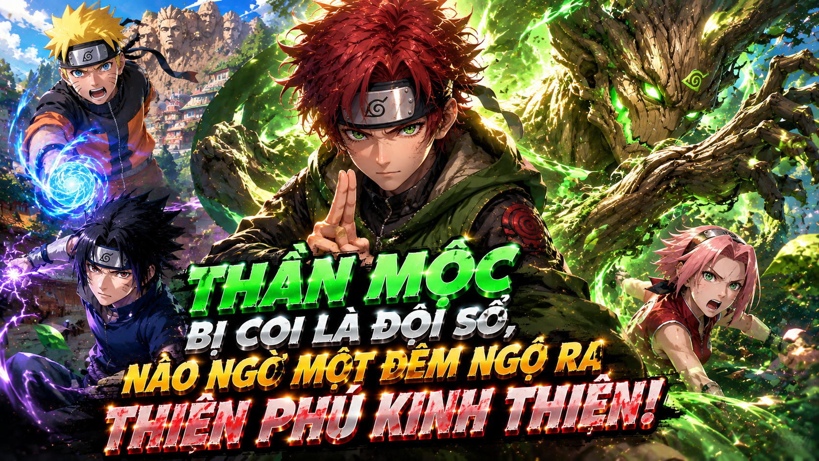 Thần Mộc Bị Coi Là Đội Sổ, Nào Ngờ Một Đêm Ngộ Ra Thiên Phú Kinh Thiên thumbnail