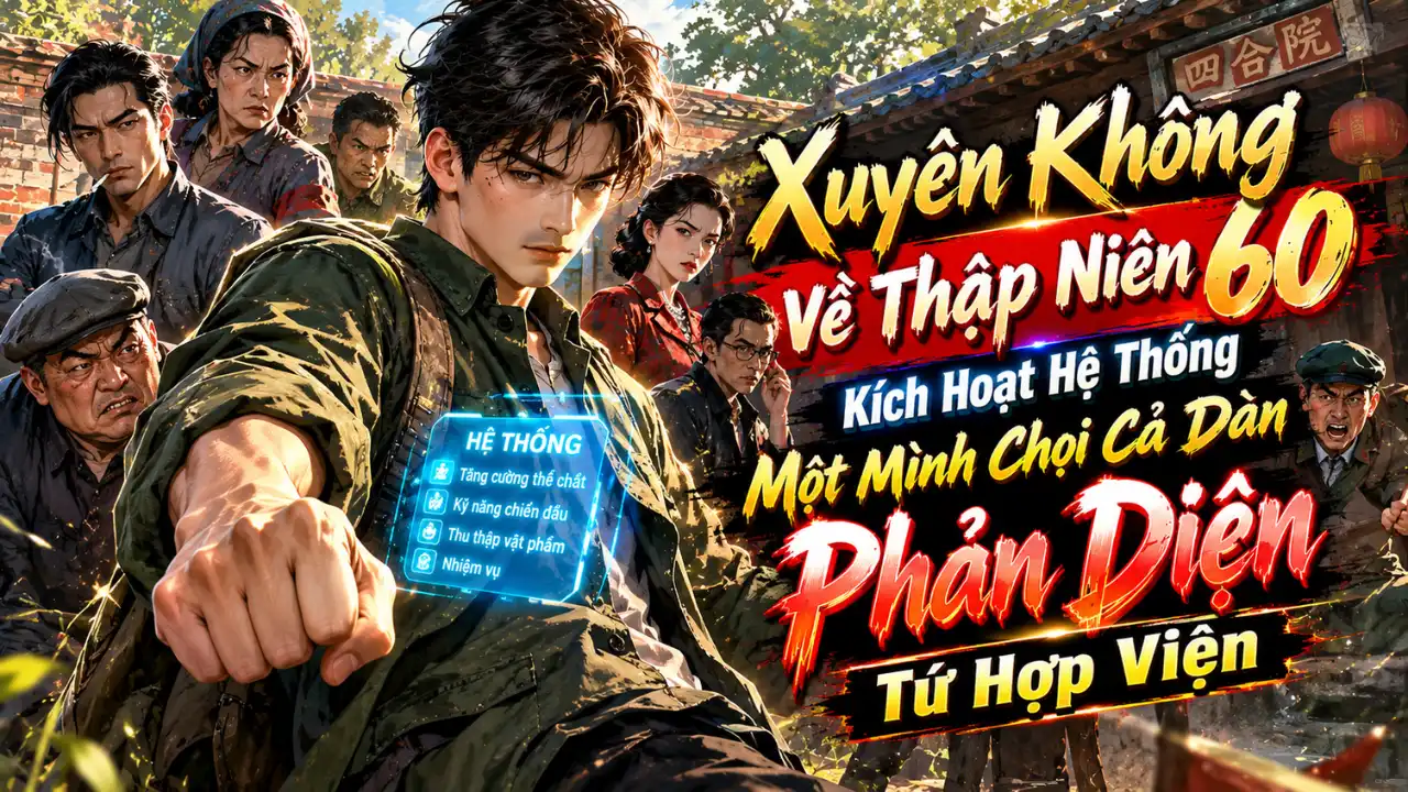 Xuyên Không Về Thập Niên 60 Kích Hoạt Hệ Thống, Một Mình Chọi Cả Dàn Phản Diện Tứ Hợp Viện thumbnail