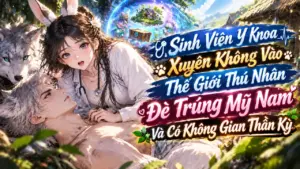 Sinh Viên Y Khoa Xuyên Không Vào Thế Giới Thú Nhân Đè Trúng Mỹ Nam Và Có Không Gian Thần Kỳ cover
