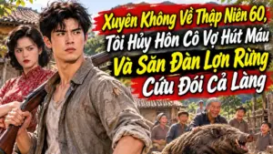 Xuyên Không Về Thập Niên 60, Tôi Hủy Hôn Cô Vợ Hút Máu Và Săn Đàn Lợn Rừng Cứu Đói Cả Làng cover
